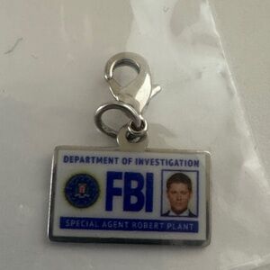 Supernatural Stands Dean Winchester FBI Badge Charm
